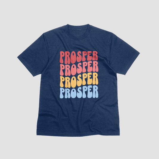 Groovy Prosper Navy T-Shirt