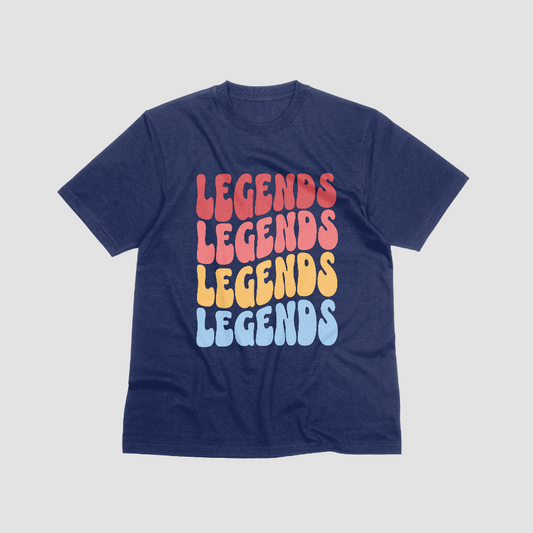 Groovy Legends Navy T-Shirt